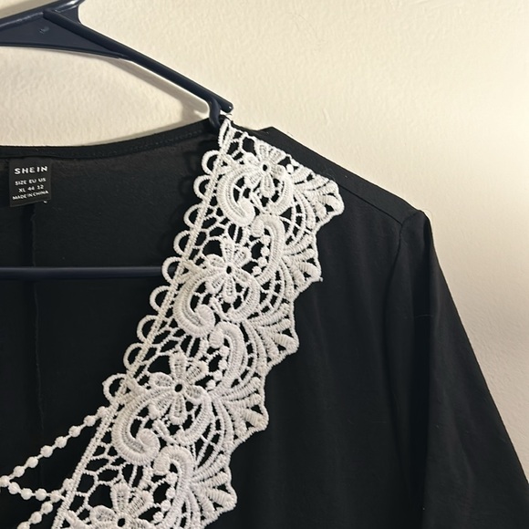 Crochet Neck Dress - Picture 4 of 10